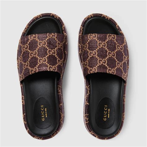 gucci brown slippers|latest Gucci slippers for ladies.